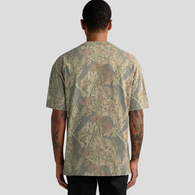 Ascolour Heavy Faded Camo Tee-(5082C)