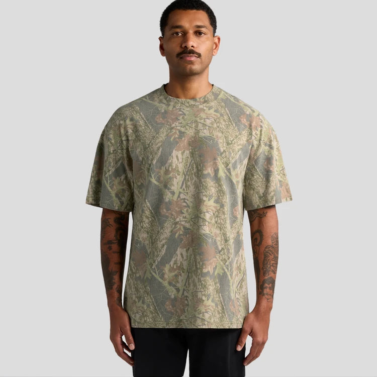 Ascolour Heavy Faded Camo Tee-(5082C)
