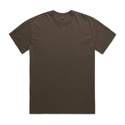 Ascolour Mens Heavy Faded Tee-(5082)