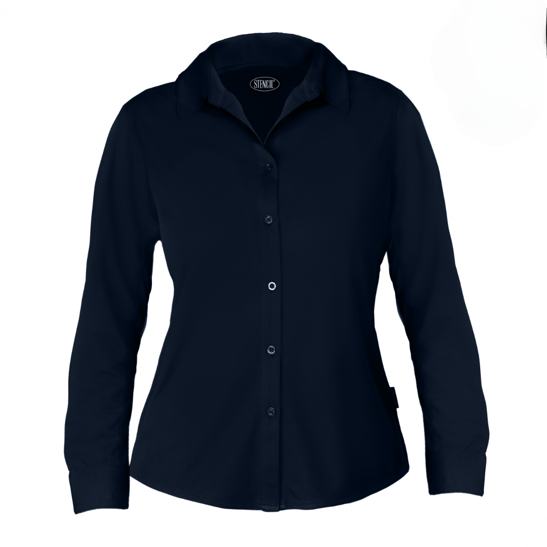 Stencil Liberty 5110L Ladies Liberty Shirt L/S Shirts-(5110L)