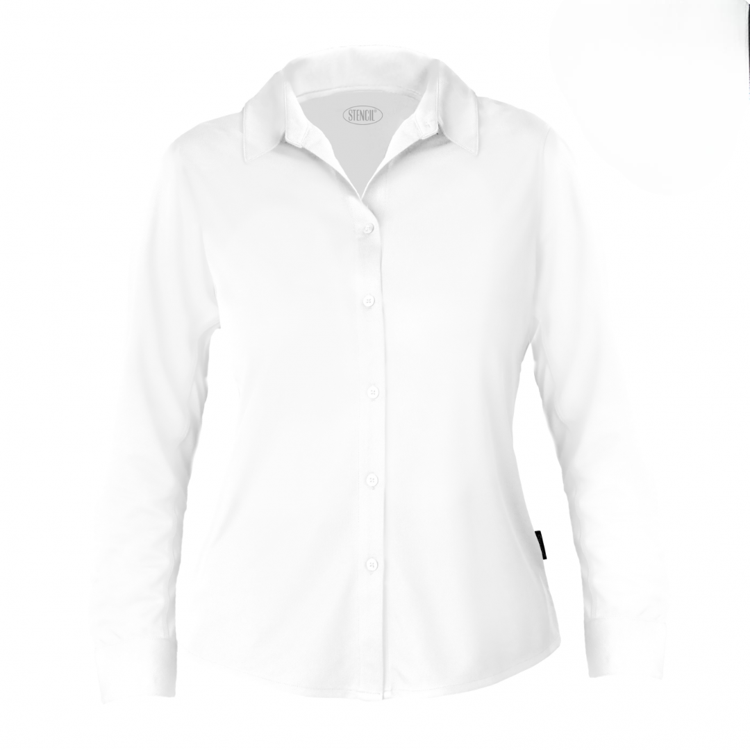 Stencil Liberty 5110L Ladies Liberty Shirt L/S Shirts-(5110L)
