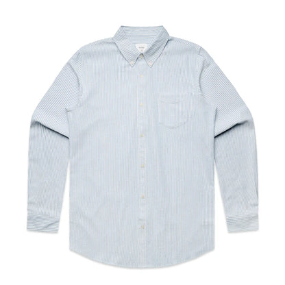 Ascolour Men's Oxford Stripe Shirt-(5403)