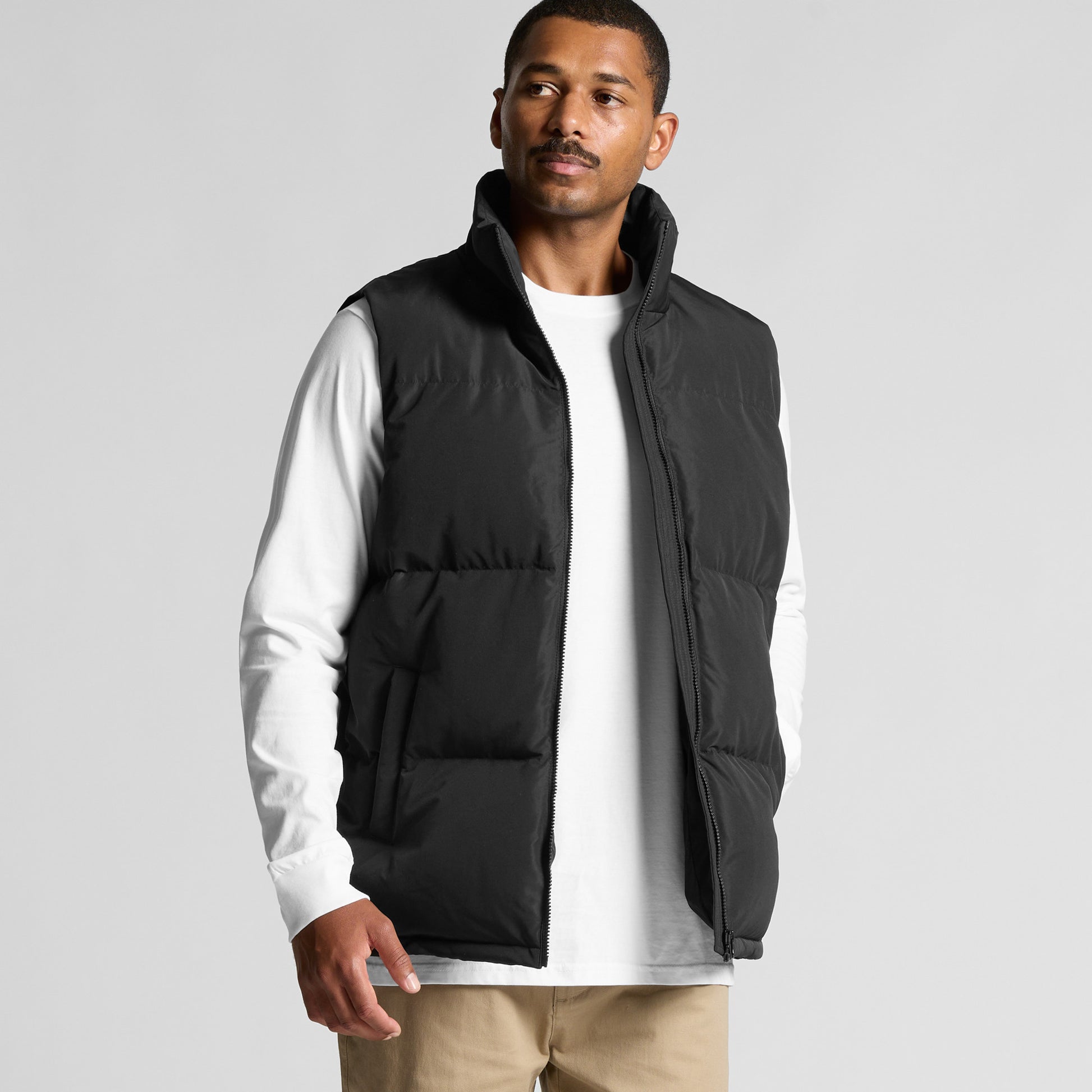 Mens Hooded Puffer Jacket - 5590