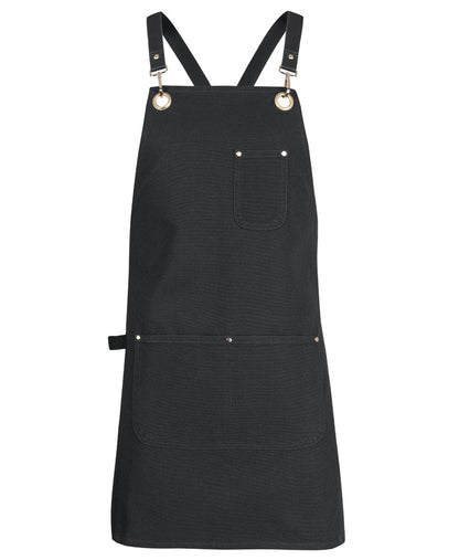 JB's 65x75 Brass Eyelet Canvas Apron with PU Strap (5ACBP)