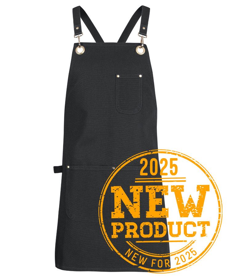 JB's 65x75 Brass Eyelet Canvas Apron with PU Strap (5ACBP)