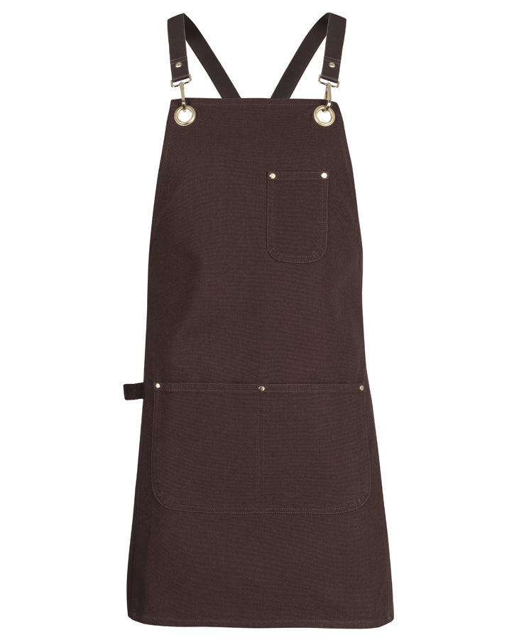 JB's 65x75 Brass Eyelet Canvas Apron with PU Strap (5ACBP)