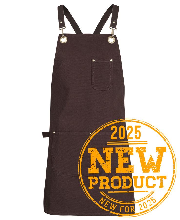 JB's 65x75 Brass Eyelet Canvas Apron with PU Strap (5ACBP)