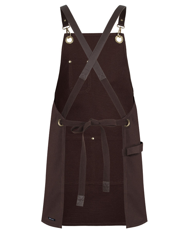 JB's 65x75 Brass Eyelet Canvas Apron with PU Strap (5ACBP)
