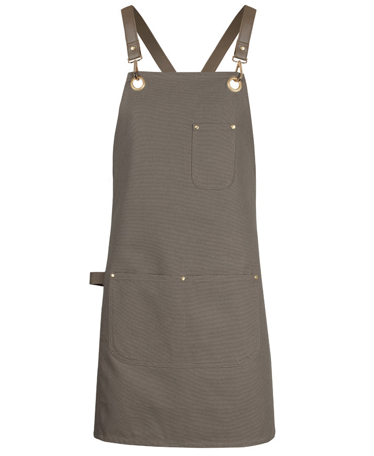 JB's 65x75 Brass Eyelet Canvas Apron with PU Strap (5ACBP)