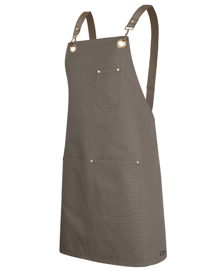 JB's 65x75 Brass Eyelet Canvas Apron with PU Strap (5ACBP)