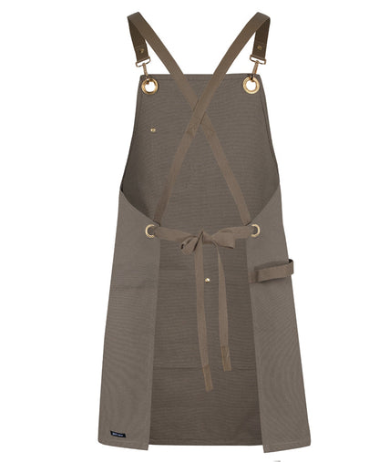 JB's 65x75 Brass Eyelet Canvas Apron with PU Strap (5ACBP)