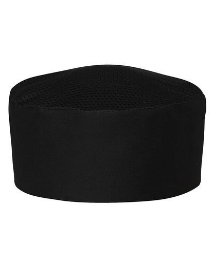 JB's Wear-JB's Chef's Vented Cap-Black-Uniform Wholesalers - 2