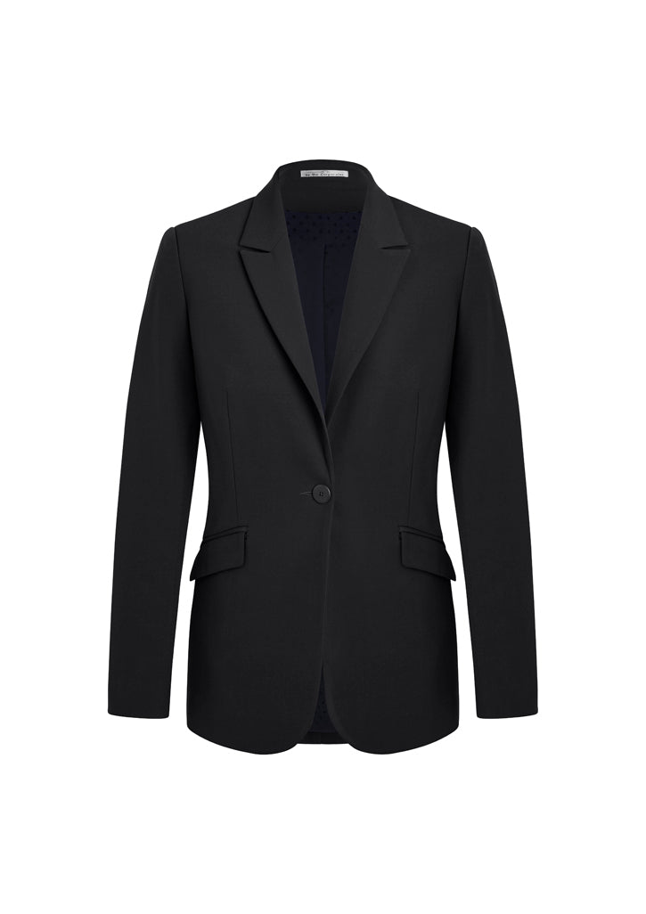 Biz Corporate Womens Longline Jacket (60717)-Clearance