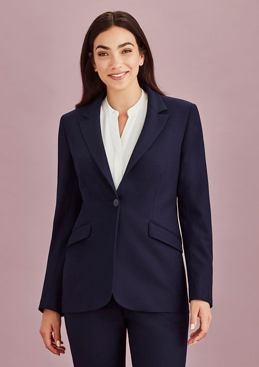 Biz Corporate Womens Longline Jacket (60717)-Clearance