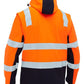 Bisley Taped Two Tone Hi Vis 3 In 1 Soft Shell Jacket (BJ6078T)