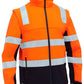 Bisley Taped Two Tone Hi Vis 3 In 1 Soft Shell Jacket (BJ6078T)