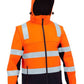 Bisley Taped Two Tone Hi Vis 3 In 1 Soft Shell Jacket (BJ6078T)