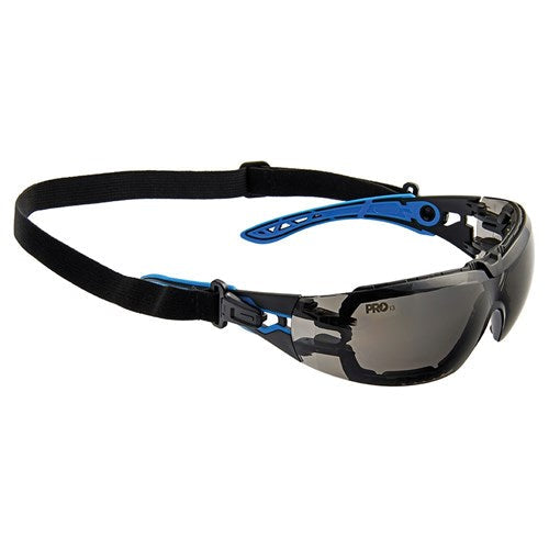 Pro Choice Proteus 5 Safety Glasses Smoke Lens Spec And Gasket Combo E