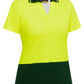 Bisley Women's Hi Vis V-neck Polo (BKL1234)