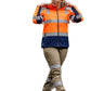 Bisley Women's Taped Two Tone Hi Vis 3-In-1 Soft Shell Jacket (BJL6078T)