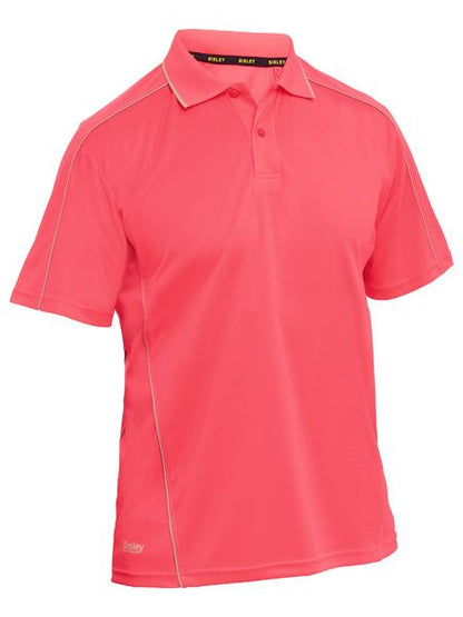 Bisley Cool Mesh Polo With Reflective Piping (BK1425)