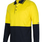 Jb's Hi Vis Long Sleeve Cotton Polo - Adults (6CPHL)