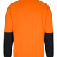 Jb's Hi Vis Long Sleeve Cotton Polo - Adults (6CPHL)