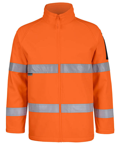 JBs Wear Hi Vis (D+N) SoftShell Jacket - Adults (6D4LJ)