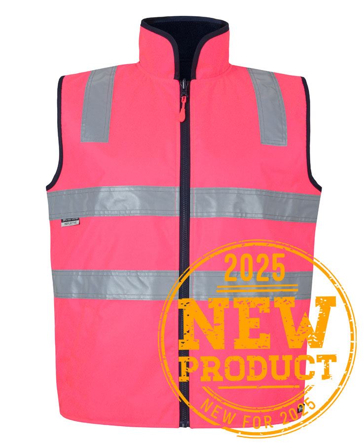 JBs Wear Hi Vis (D+N) Reversible Vest - Adults (6D4RV)