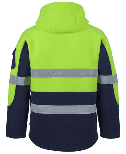 JB's Hi Vis D+N 450G Full Zip Shepherd Hoodie (6DLZ)