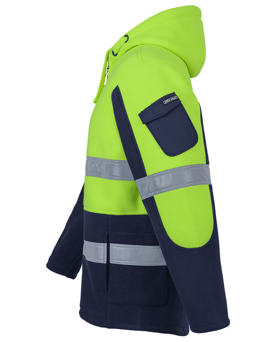 JB's Hi Vis D+N 450G Full Zip Shepherd Hoodie (6DLZ)