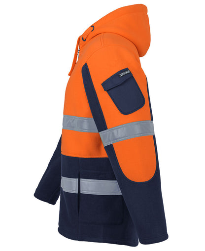 JB's Hi Vis D+N 450G Full Zip Shepherd Hoodie (6DLZ)