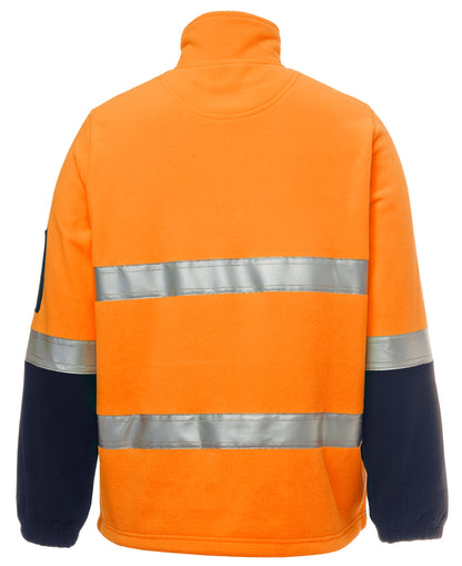 JB's Wear-JB's Hi Vis (D+N) 1/2 Zip Polar Fleece--Uniform Wholesalers - 5