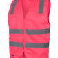 JB'S HI VIS (D+N) Zip Safety Vest (6DNSZ)