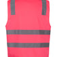 JB'S HI VIS (D+N) Zip Safety Vest (6DNSZ)