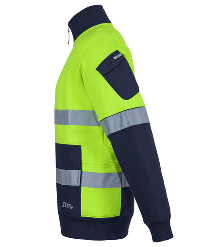 JB's 350G Hi Vis (D+N) 1/2 Zip Trade Fleece (6DNVF)