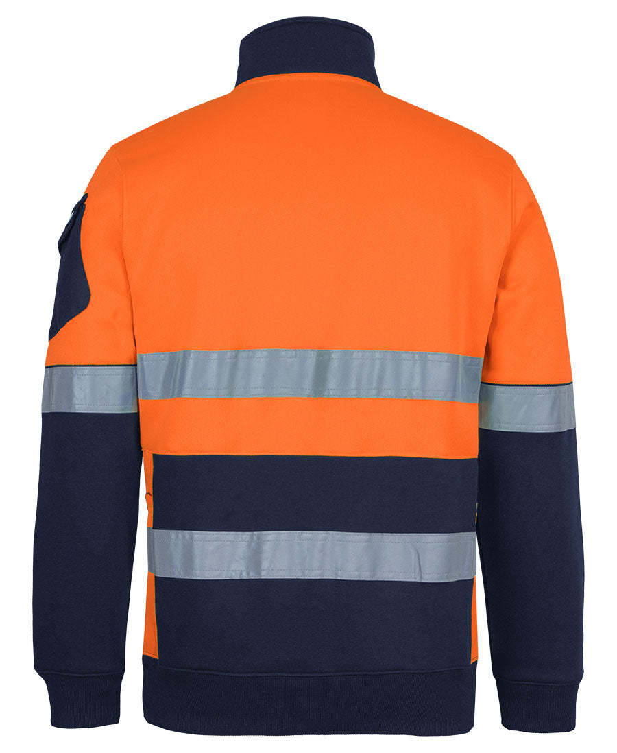 JB's 350G Hi Vis (D+N) 1/2 Zip Trade Fleece (6DNVF)