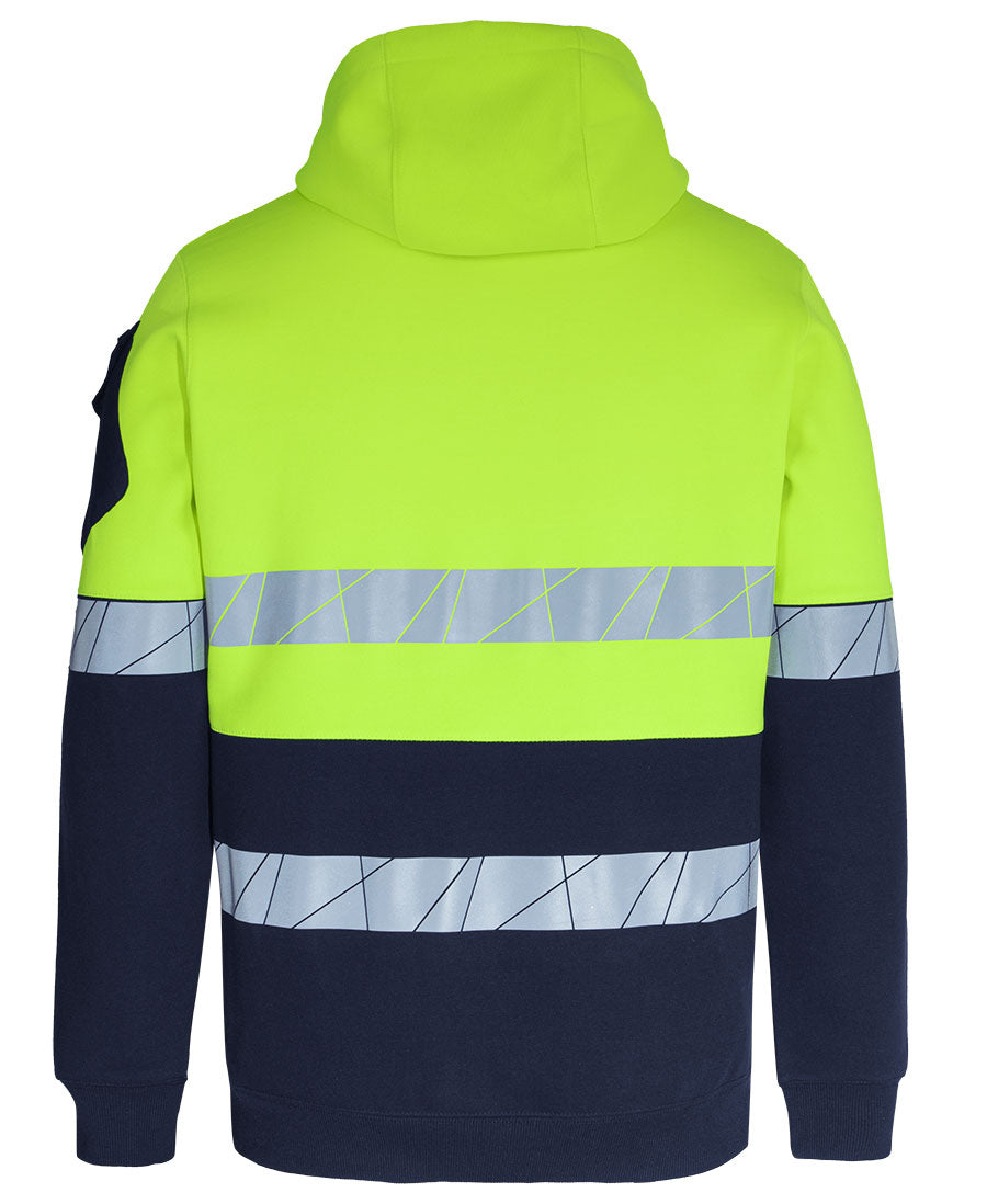 JB's 450G Hi Vis Pull Over Hoodie With Fragmented Tape (6DPFP)