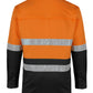 Jb's Hi Vis (D+N) L/S Stretch Work Shirt With Tape (6DSWL)