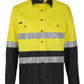 Jb's Hi Vis (D+N) L/S Stretch Work Shirt With Tape (6DSWL)