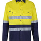 Jb's Hi Vis (D+N) L/S Stretch Work Shirt With Tape (6DSWL)