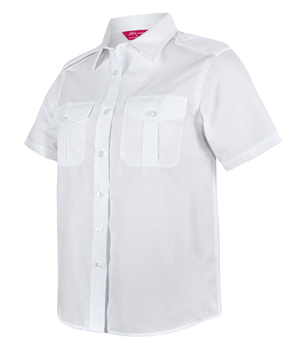 JBs Wear Ladies Epaulette Shirt S/S (6ESS1)