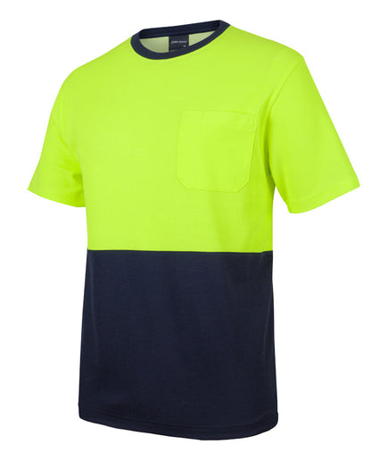 JB's Hi Vis Cotton Back Tee - Adults (6HCBT)
