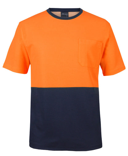JB's Hi Vis Cotton Back Tee - Adults (6HCBT)
