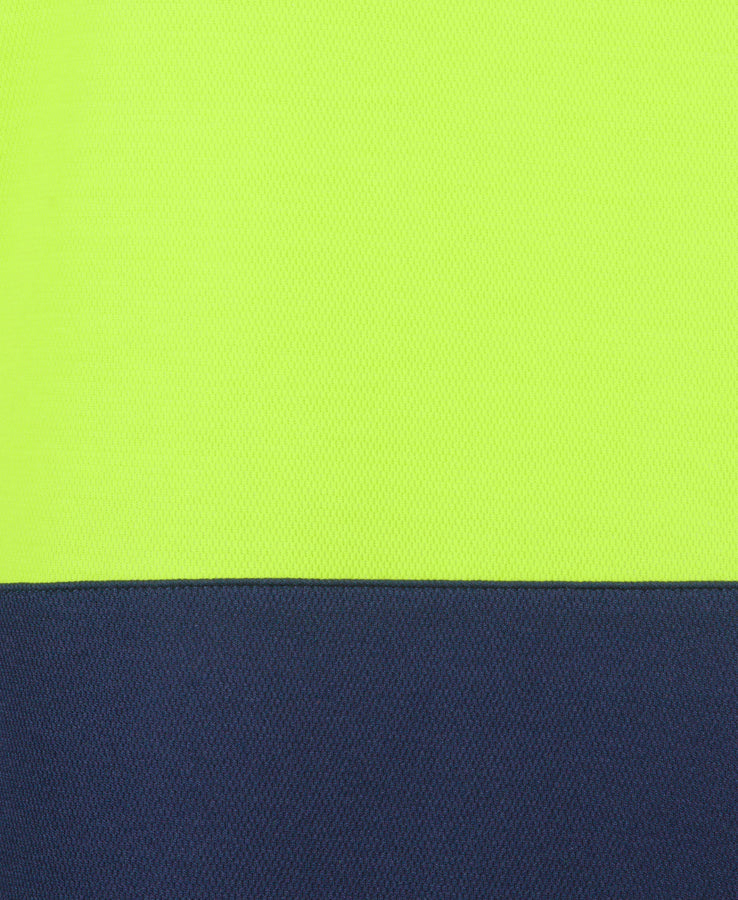 JB's Ladies Hi Vis S/S Drop Tail Polo (6HDS1)