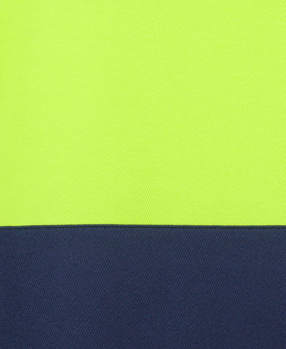 JB's Ladies Hi Vis S/S Drop Tail Polo (6HDS1)