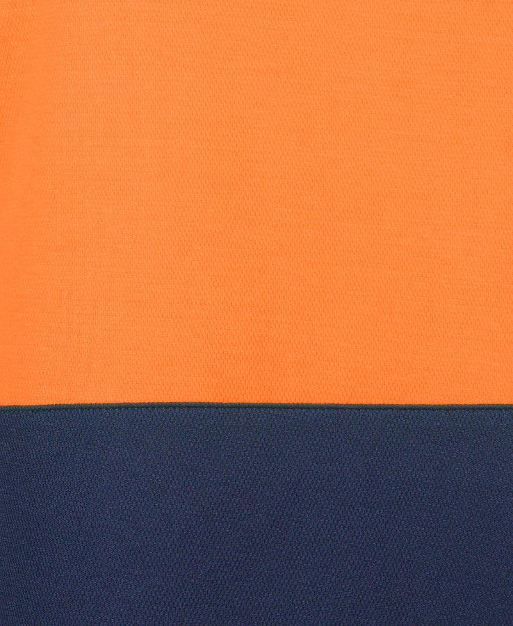 JB's Ladies Hi Vis S/S Drop Tail Polo (6HDS1)