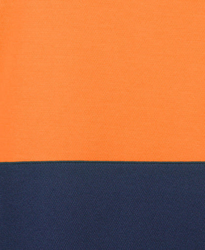 JB's Ladies Hi Vis S/S Drop Tail Polo (6HDS1)