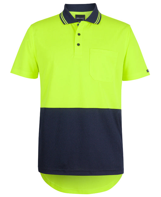 JB's Hi Vis S/S Drop Tail Polo (6HDS)