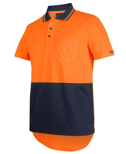 JB's Hi Vis S/S Drop Tail Polo (6HDS)